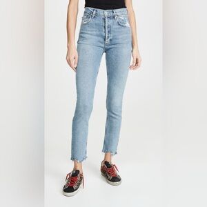Agolde Nico High Rise Slim Fit Jeans, Size 26